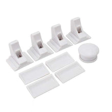 Charger l'image dans la galerie, Bloques portes et poignées pour bébé - 4pcs 1lock
