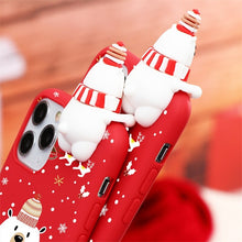 Charger l'image dans la galerie, Coque pour Noël en Silicone Haute Protection pour iPhone
