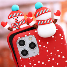 Charger l'image dans la galerie, Coque pour Noël en Silicone Haute Protection pour iPhone
