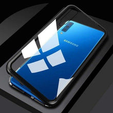 Charger l'image dans la galerie, coque à adsorption magnétique Pour Samsung S10 S10+ S10 lite - Samsung S10 / Noir arriére transparent - Samsung Cases
