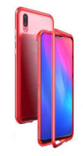 Charger l'image dans la galerie, COQUE À ADSORPTION MAGNÉTIQUE SUPER RÉSISTANTE POUR HUAWEI - P20 / Rouge arrière transparent - Fitted Cases
