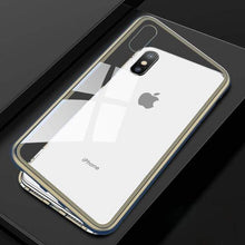 Charger l'image dans la galerie, Coque à Adsorption Magnétique Super Résistante Pour iPhone - Doré / For iPhone 7
