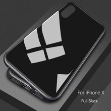 Charger l'image dans la galerie, Coque à Adsorption Magnétique Super Résistante Pour iPhone - Noir / For iPhone 7
