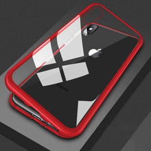 Charger l'image dans la galerie, Coque à Adsorption Magnétique Super Résistante Pour iPhone - Rouge claire / For iPhone 7
