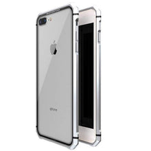 Charger l'image dans la galerie, Coque Antichoc en verre trempé 9H très haute protection Pour iPhone - iPhone 7 / Argent
