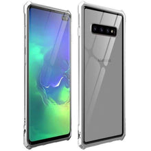 Charger l'image dans la galerie, Coque Antichoc en verre trempé 9H très haute protection Pour Samsung S10 S10+ S10 Lite - Samsung S10 / Argent
