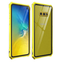 Charger l'image dans la galerie, Coque Antichoc en verre trempé 9H très haute protection Pour Samsung S10 S10+ S10 Lite - Samsung S10 / Jaune
