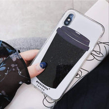 Charger l'image dans la galerie, Coque avec liquide Café très drôle Pour Samsung et iPhone - Équipée Cas
