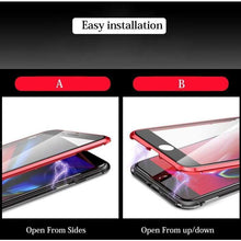 Charger l'image dans la galerie, Coque deux faces à Adsorption Magnétique Super Résistante Pour iPhone
