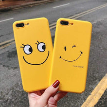 Charger l'image dans la galerie, Coque en plastique rigide avec Emoticones pour iPhone
