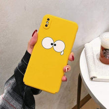 Charger l'image dans la galerie, Coque en plastique rigide avec Emoticones pour iPhone - iPhone XS Max / Modèle 01
