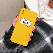 Charger l'image dans la galerie, Coque en plastique rigide avec Emoticones pour iPhone - iPhone XS Max / Modèle 02
