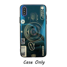 Charger l'image dans la galerie, Coque en Silicone avec Caméra Motifs Haute Qualité -Livraison Gratuite - iPhone XSMax / Bleu sans support - Coques
