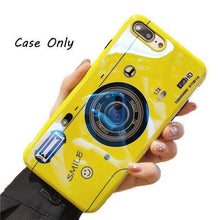 Charger l'image dans la galerie, Coque en Silicone avec Caméra Motifs Haute Qualité -Livraison Gratuite - iPhone XSMax / Jaune sans support - Coques
