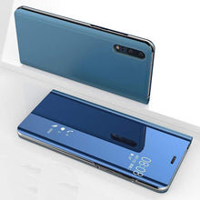 Charger l'image dans la galerie, Coque Étui Smart View Pour Huawei - P20 / Bleu - Fitted Cases
