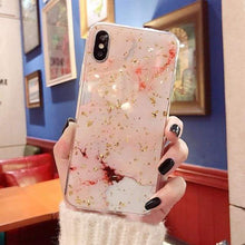 Charger l'image dans la galerie, Coque Haute Protection Avec Motif Marbre Pour iPhone - iPhone 6 6s / Rose - Half-wrapped Case
