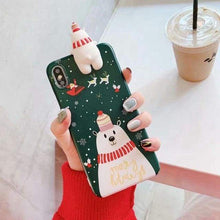 Charger l'image dans la galerie, Coque pour NOËL en Silicone Haute Protection pour iPhone - iPhone XS Max / Vert - Coques
