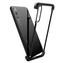 Charger l'image dans la galerie, Coque Protection Antichoc En Métal pour Huawei - Huawei P20 / Noir - Fitted Cases
