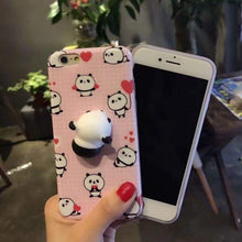 Charger l'image dans la galerie, Coques Panda 3D en silicone ou résine pour votre iPhone - Livraison Gratuite - Panda / iPhone6

