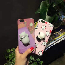 Charger l'image dans la galerie, Coques Panda 3D en silicone ou résine pour votre iPhone - Livraison Gratuite
