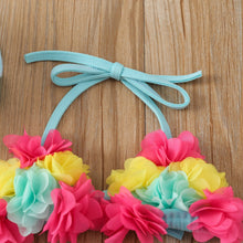 Charger l'image dans la galerie, Bikini fleurs pour filles 3pcs
