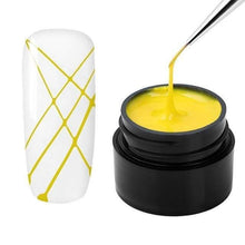 Charger l'image dans la galerie, Gel à ongles pour Dessin daraignée Semi permanent - Jaune - Nail Gel
