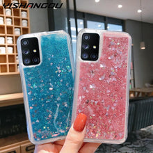 Charger l'image dans la galerie, Coque du titre d'albume avec liquide paillettes pour Samsung
