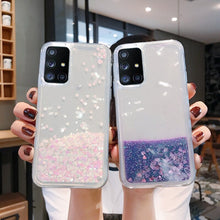 Charger l'image dans la galerie, Coque du titre d'albume avec liquide paillettes pour Samsung

