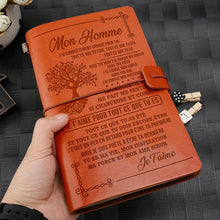 Charger l'image dans la galerie, Mon Homme - Je t'aime - cadeau personalisé - Journal Vintage 
