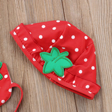 Charger l'image dans la galerie, Maillot de bain fraise bébé fille 3Pcs
