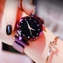 Charger l'image dans la galerie, Montre Ciel étoilé avec Bracelet en Mailles Aimant pour Femmes - Womens Watches
