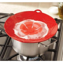 Charger l'image dans la galerie, Nouvelle Arrivée Cuisine Gadgets Silicone Couvercle Déversement Bouchon Pot Couvercle 28.5 cm Diamètre Marmite Couvercles Ustensile -
