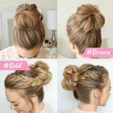Charger l'image dans la galerie, Chignon pour des Cheveux volumineux Chic et Facile À Porter Synthetic Chignon 
