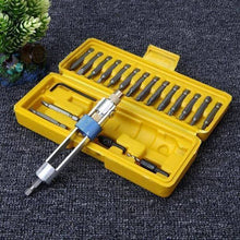 Charger l'image dans la galerie, kit de Demi temps perceuse haute vitesse +20 embouts
