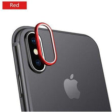 Charger l'image dans la galerie, Protecteur Camera iPhone Haute Qualité - iPhone XS Max / Rouge
