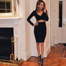 Charger l'image dans la galerie, ROBE MOULANTE - LIVRAISON GRATUITE - Black / S - Dresses
