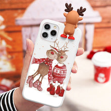 Charger l'image dans la galerie, Coque pour Noël en Silicone Haute Protection pour iPhone
