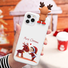Charger l'image dans la galerie, Coque pour Noël en Silicone Haute Protection pour iPhone
