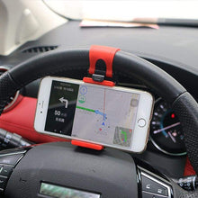Charger l'image dans la galerie, Support de Téléphone pour volant de voiture - Téléphone portable Supports et Stands
