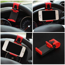 Charger l'image dans la galerie, Support de Téléphone pour volant de voiture - Téléphone portable Supports et Stands
