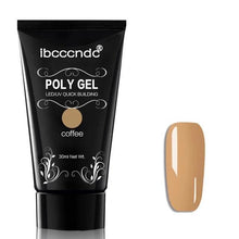 Charger l'image dans la galerie, Poly gel à ongles Multi-couleur non-toxique Nail Gel Beige 01 
