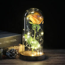 Charger l'image dans la galerie, Rose Enchantée Artificielle Artificial &amp; Dried Flowers Jaune 
