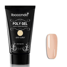 Charger l'image dans la galerie, Poly gel à ongles Multi-couleur non-toxique Nail Gel Beige 02 

