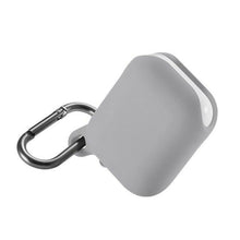 Charger l'image dans la galerie, 4en1 Étui silicone étanche pour Airpods Écouteurs Gris 
