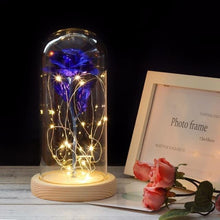 Charger l'image dans la galerie, Rose Enchantée Artificielle Artificial &amp; Dried Flowers Bleu 
