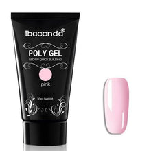 Charger l'image dans la galerie, Poly gel à ongles Multi-couleur non-toxique Nail Gel Rose 02 
