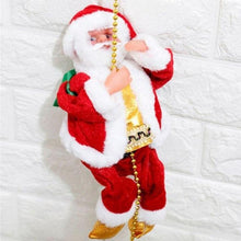 Charger l'image dans la galerie, Fantastique Père Noël électrique grimpeur Pendentifs et ornements pendants M001 
