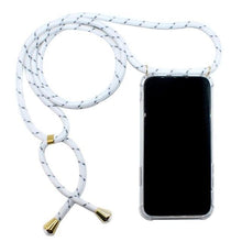 Charger l'image dans la galerie, Coque transparente rigide antichoc avec bandoulière de haute qualité pour Samsung Samsung Cases S8 Blanc 
